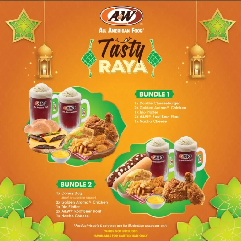 A & W MENU SINGAPORE PRICES