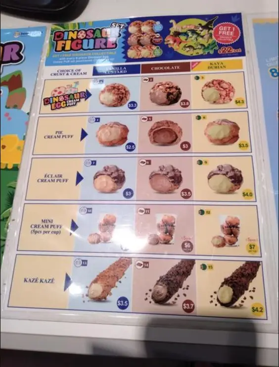 BREAD PAPA’S MENU SINGAPORE PRICES