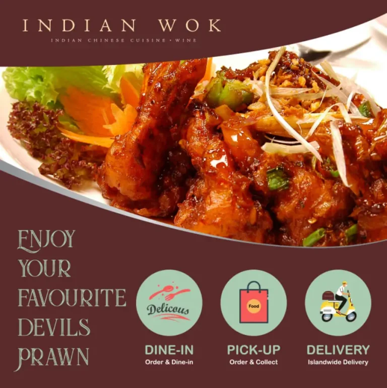 INDIAN WOK MENU SINGAPORE