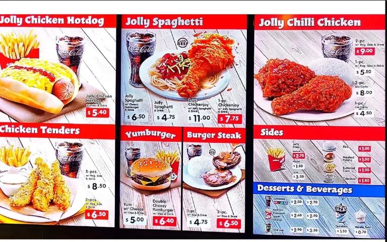 JOLLIBEE MENU SINGAPORE