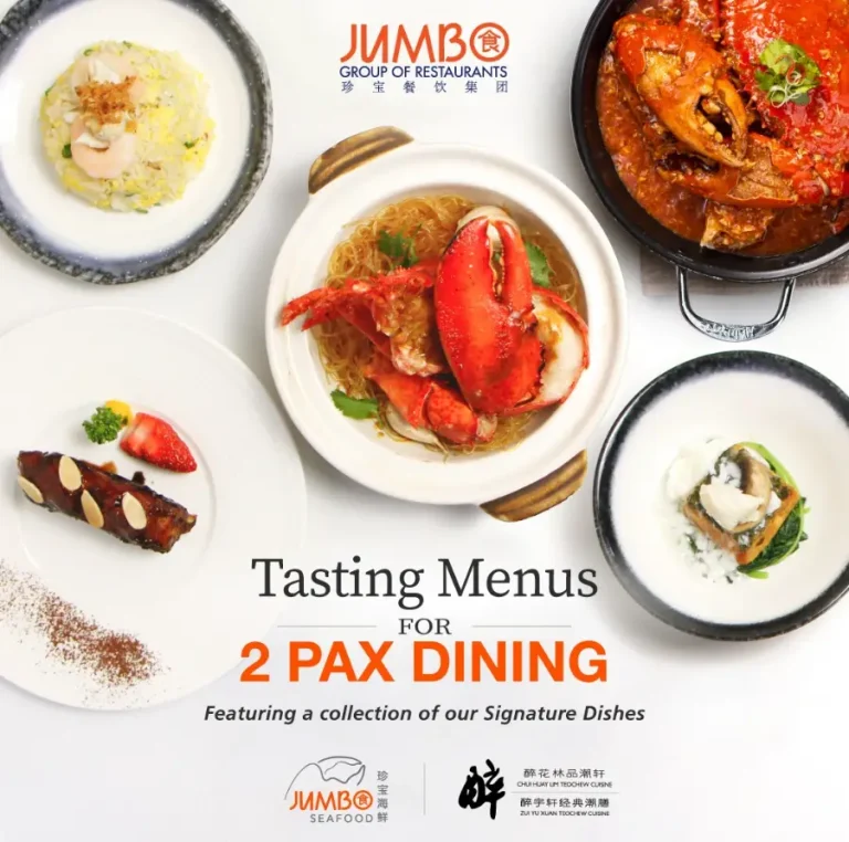 JUMBO SEAFOOD MENU SINGAPORE