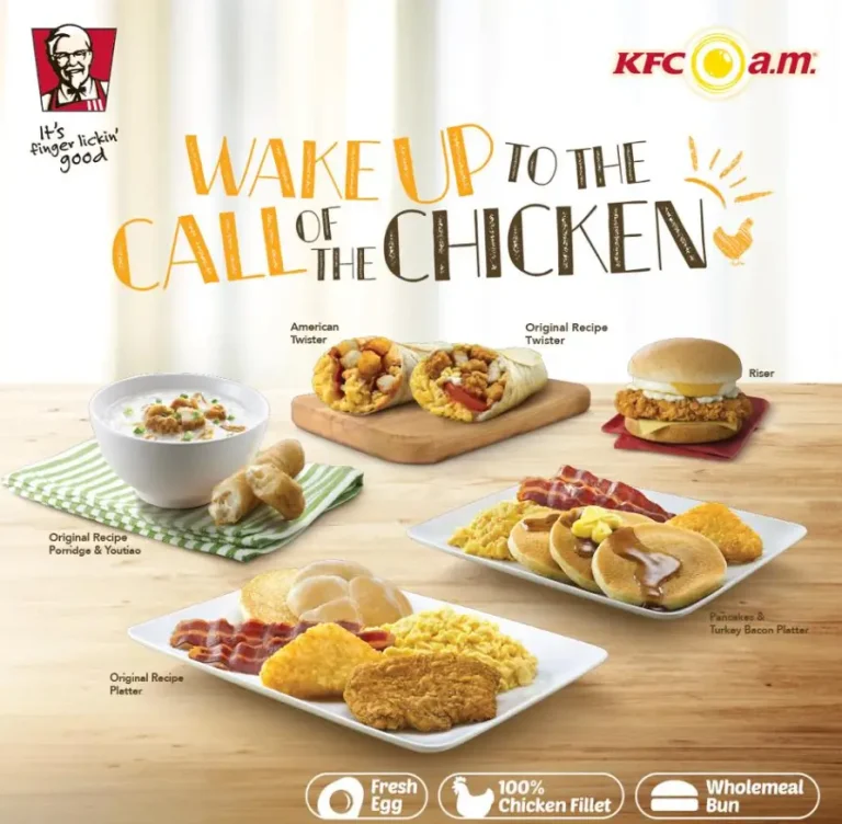 KFC MENU SINGAPORE