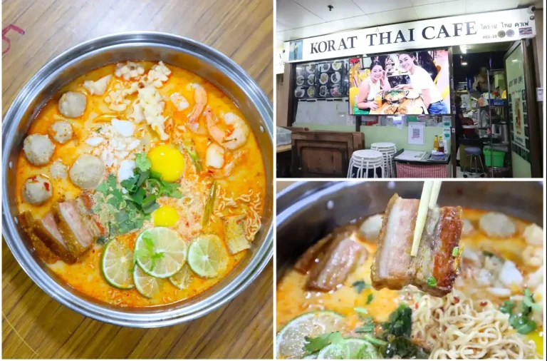 KORAT THAI MENU SINGAPORE