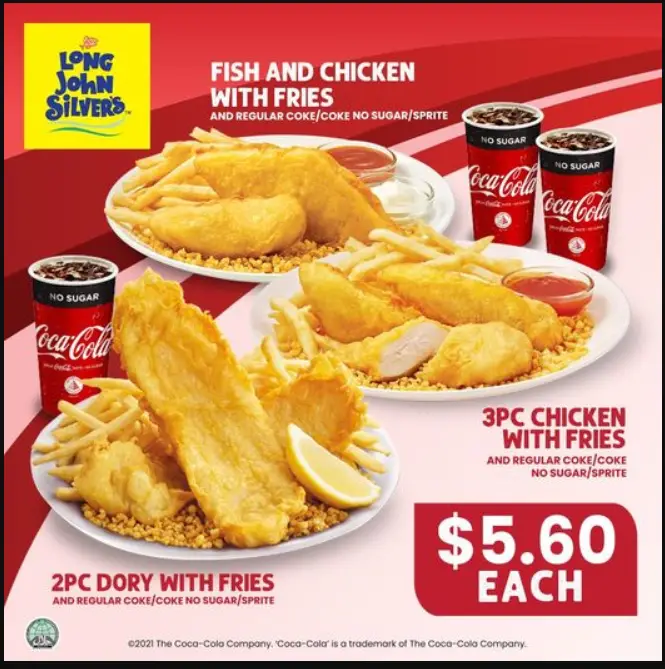 LONG JOHN SILVER’S MENU SINGAPORE