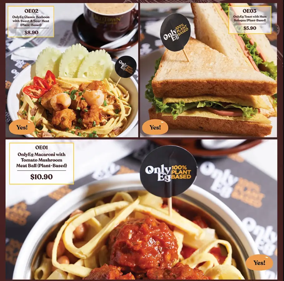 OLDTOWN WHITE COFFEE MENU SINGAPORE PRICES