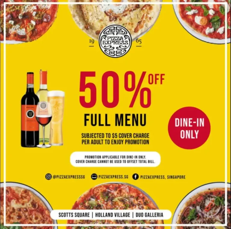 PIZZA EXPRESS MENU SINGAPORE