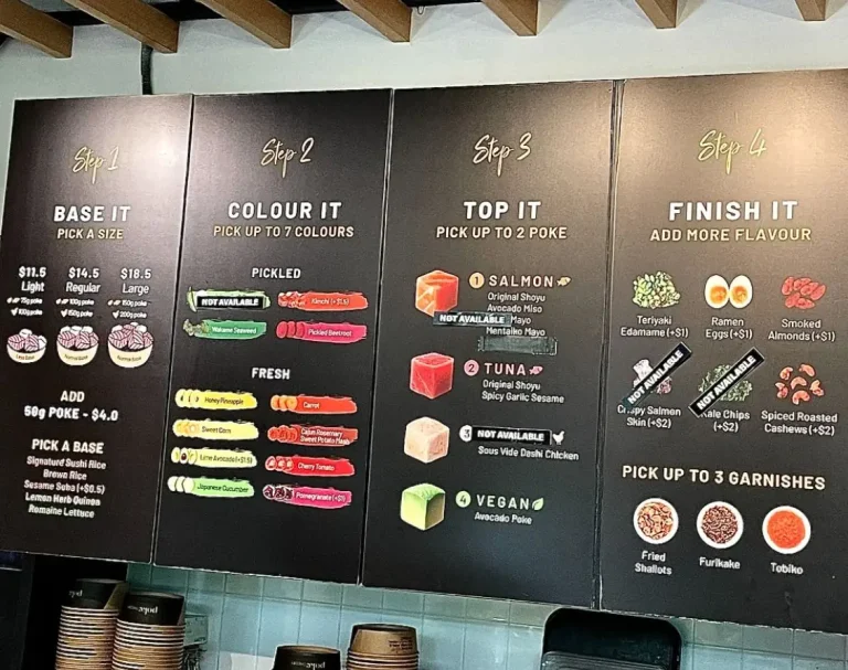 POKE THEORY MENU SINGAPORE