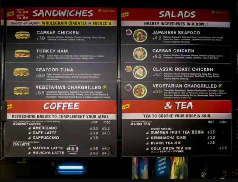 SOUPERSTAR MENU SINGAPORE PRICES