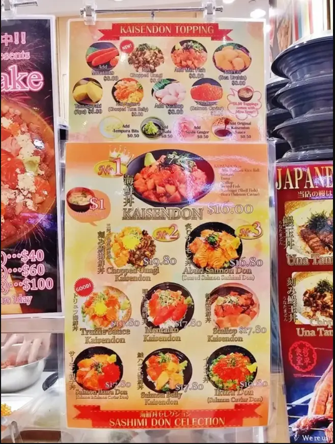 TEPPEI MENU SINGAPORE PRICES