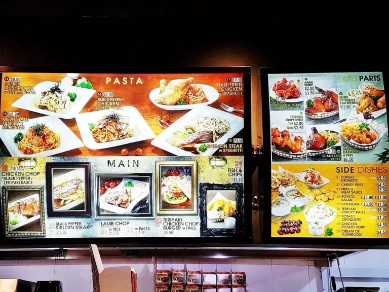 TORIGO MENU SINGAPORE PRICES