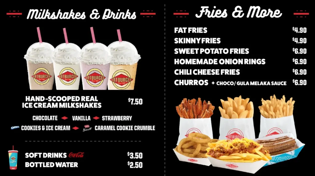 FATBURGER MENU SINGAPORE PRICES