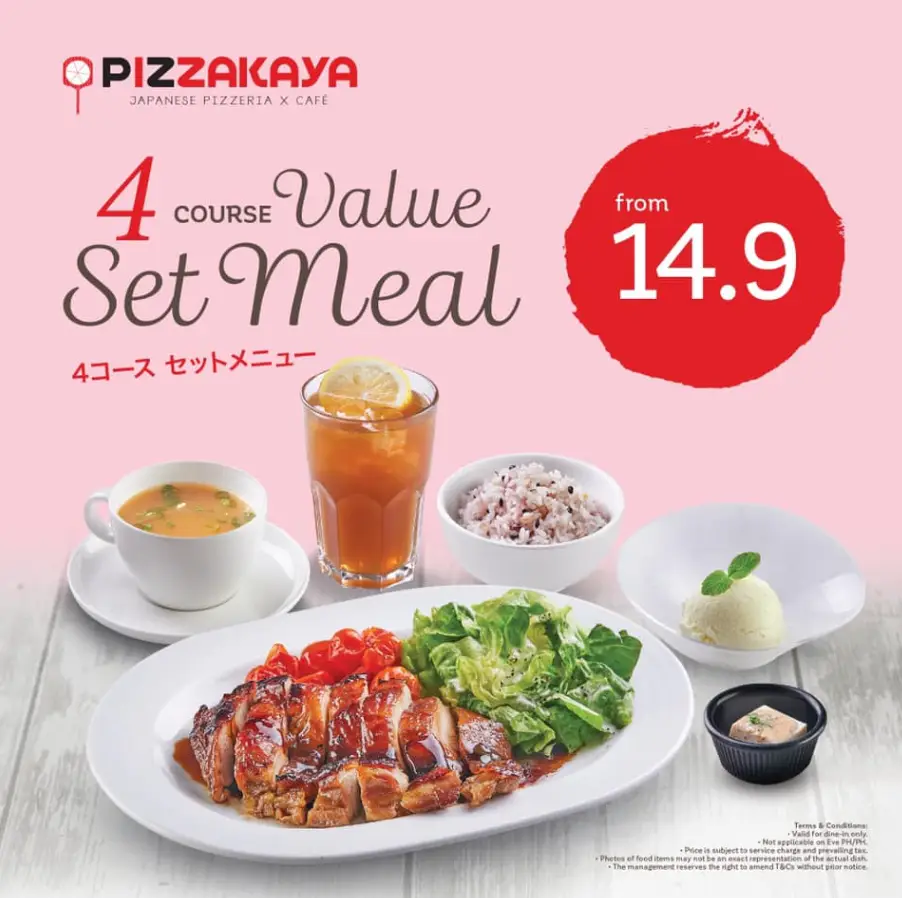 PIZZAKAYA MENU SINGAPORE PRICES